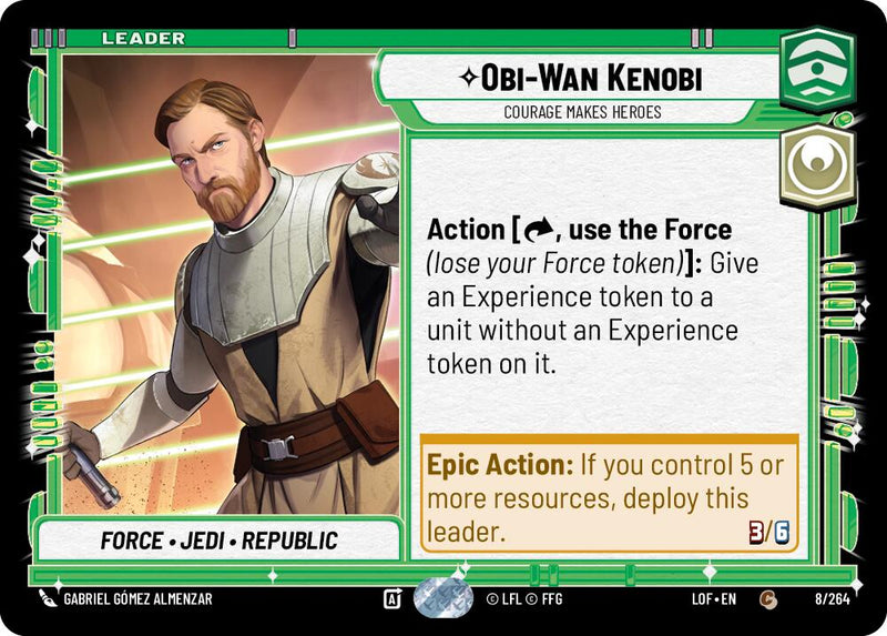Obi-Wan Kenobi - Courage Makes Heroes [LOF - 008/264]