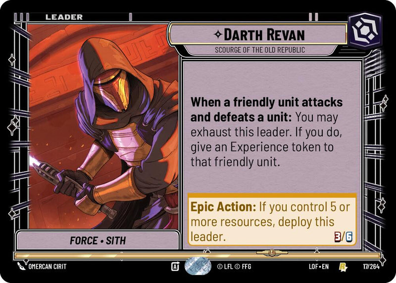 Darth Revan - Scourge of the Old Republic [LOF - 017/264]
