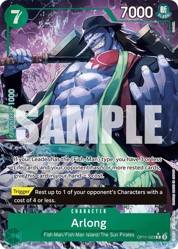 Arlong (Alternate Art) [OP11 - OP11-023]
