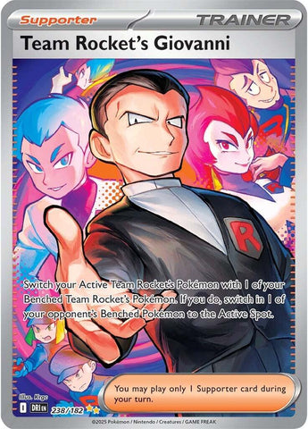 Team Rocket's Giovanni - 238/182