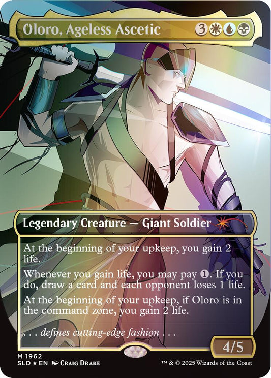 Oloro, Ageless Ascetic (Rainbow Foil)