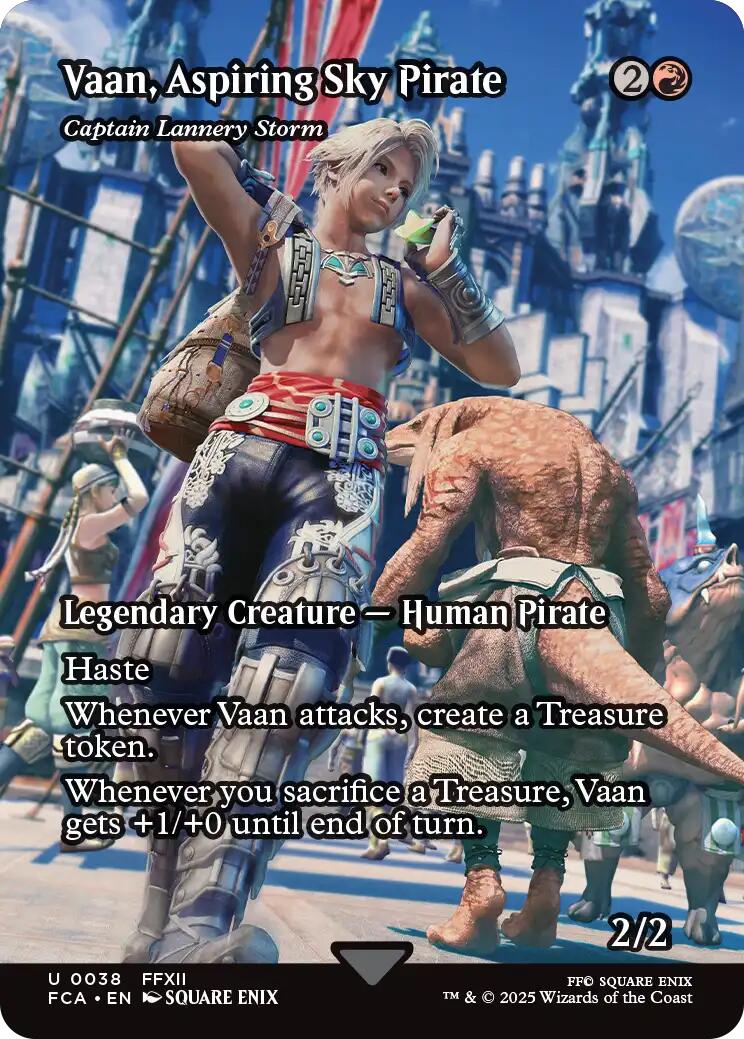 Vaan, Aspiring Sky Pirate - Captain Lannery Storm (Showcase)