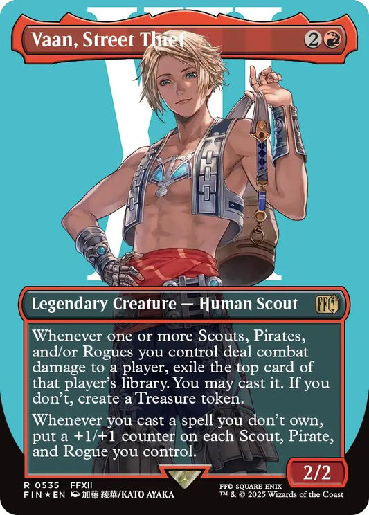 Vaan, Street Thief (Borderless) (Surge Foil)