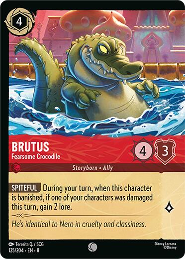 Brutus - Fearsome Crocodile (Foil)