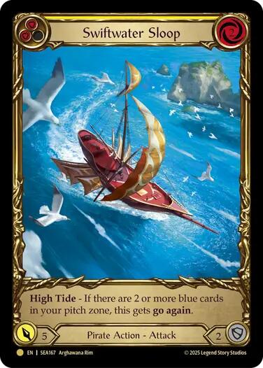 Swiftwater Sloop (Yellow) (Treasure) [SEA167]