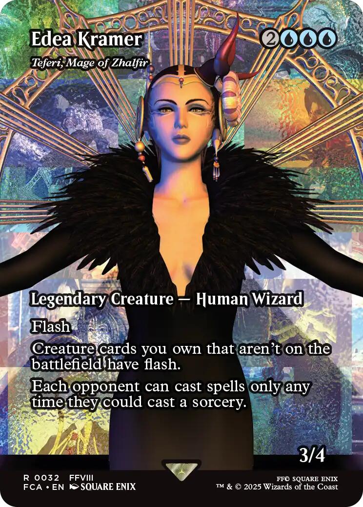 Edea Kramer - Teferi, Mage of Zhalfir (Showcase) [FCA - 32]
