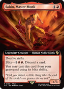 Sabin, Master Monk (Extended Art)