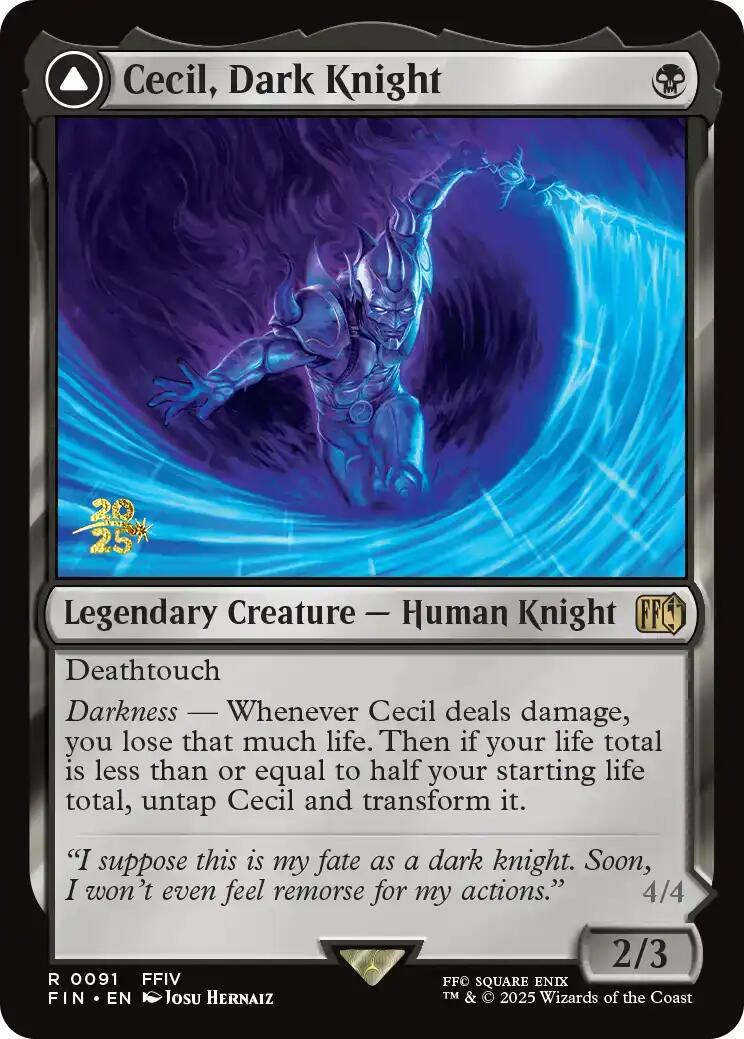 Cecil, Dark Knight [PRE - 91]