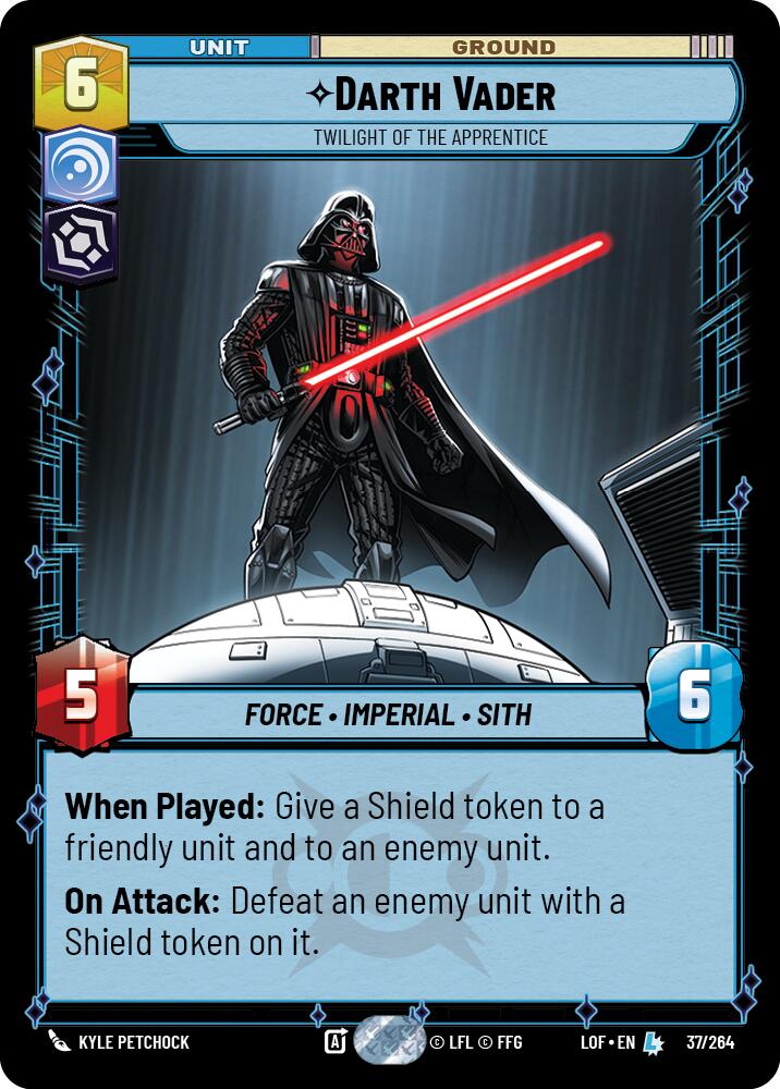 Darth Vader - Twilight of the Apprentice [LOF - 037/264]