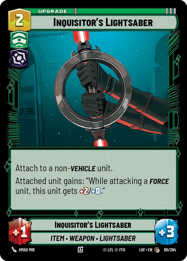 Inquisitor's Lightsaber [LOF - 090/264]