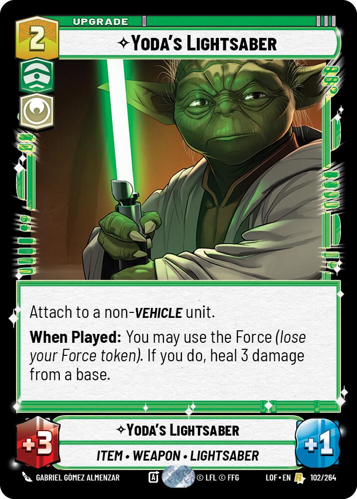 Yoda's Lightsaber [LOF - 102/264]