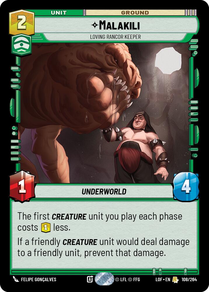 Malakili - Loving Rancor Keeper [LOF - 108/264]