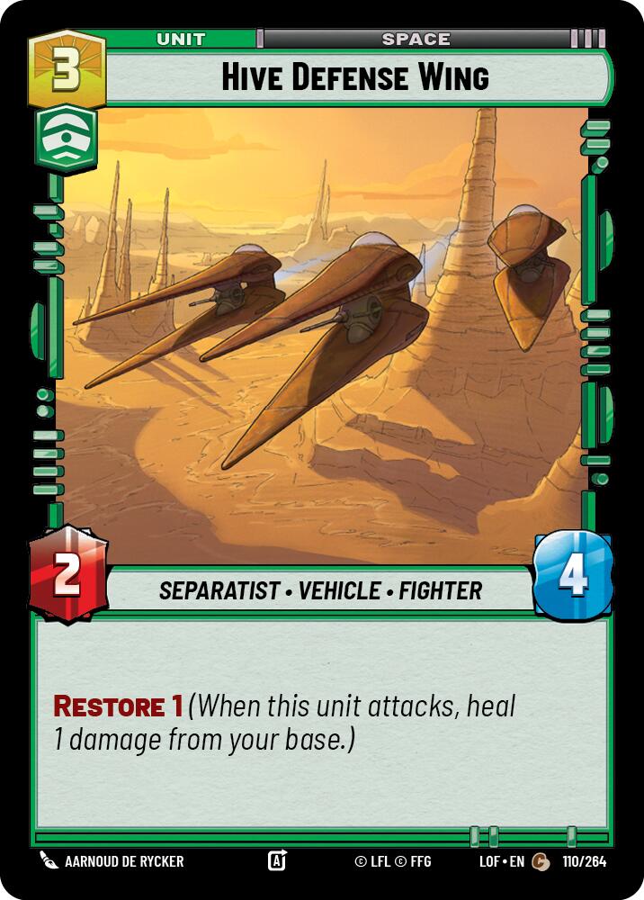 Hive Defense Wing [LOF - 110/264]