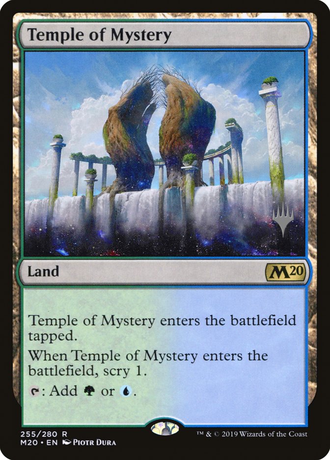 Temple of Mystery (Promo Pack) [Core Set 2020 Promos] | The Clever Kobold