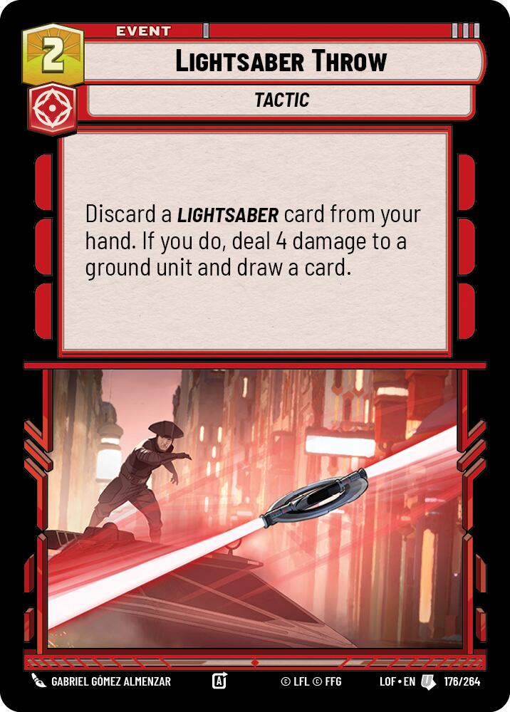 Lightsaber Throw [LOF - 176/264]