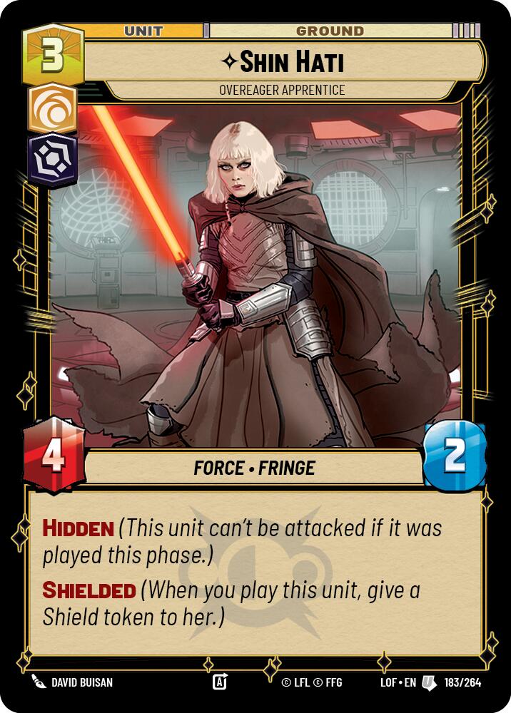 Shin Hati - Overeager Apprentice [LOF - 183/264]