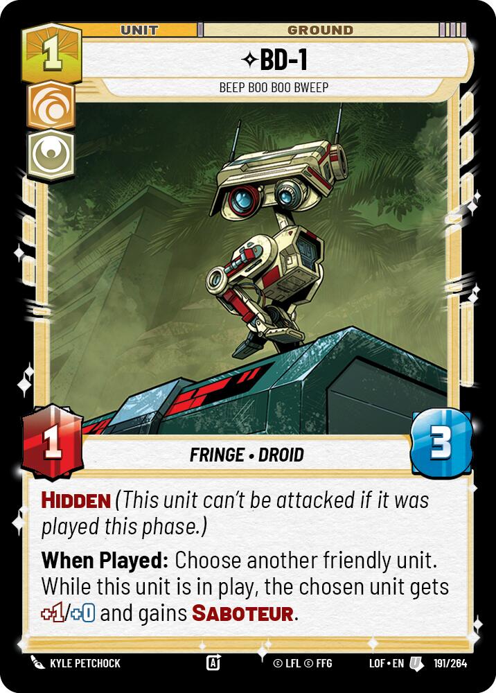 BD-1 - Beep Boo Boo Bweep