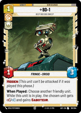 BD-1 - Beep Boo Boo Bweep