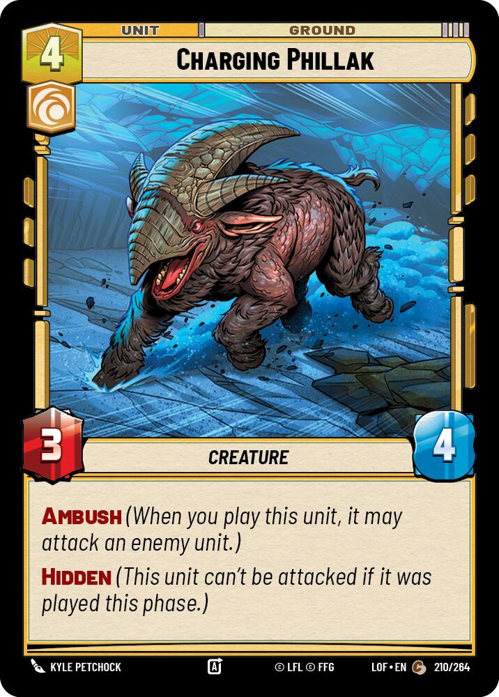 Charging Phillak [LOF - 210/264]
