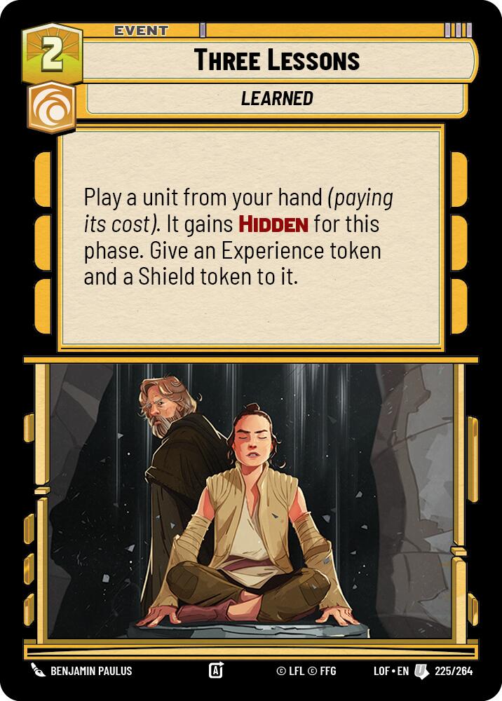 Three Lessons [LOF - 225/264]