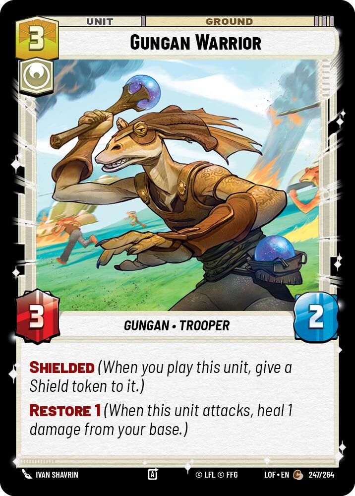 Gungan Warrior [LOF - 247/264]