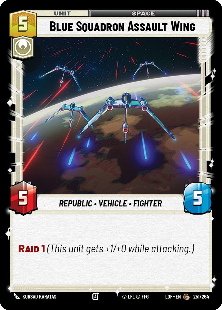 Blue Squadron Assault Wing [LOF - 251/264]