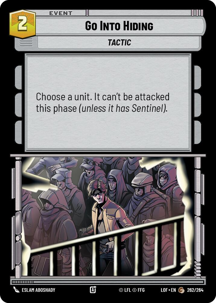 Go Into Hiding [LOF - 262/264]