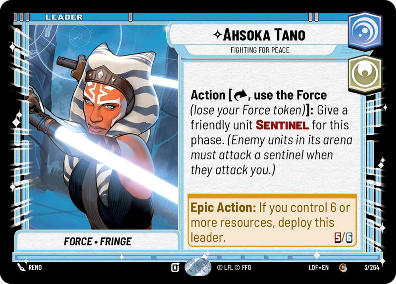 Ahsoka Tano - Fighting For Peace [LOF - 003/264]