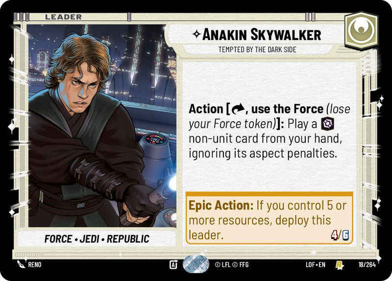 Anakin Skywalker - Tempted by the Dark Side [LOF - 018/264]