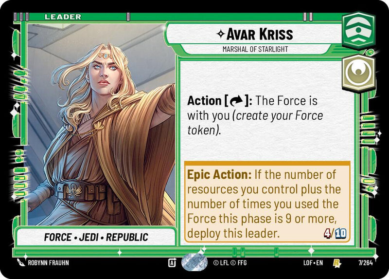 Avar Kriss - Marshal of Starlight [LOF - 007/264]