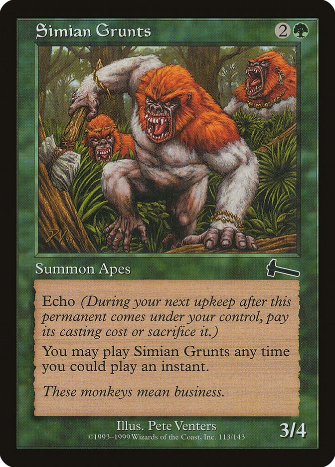 Simian Grunts [ULG - 113]