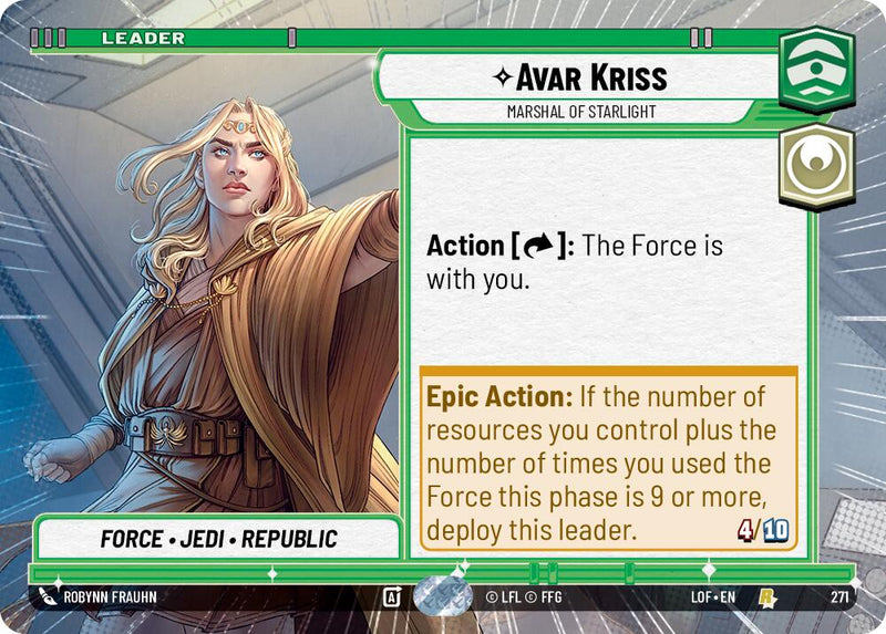 Avar Kriss - Marshal of Starlight (Hyperspace) [LOF - 271]