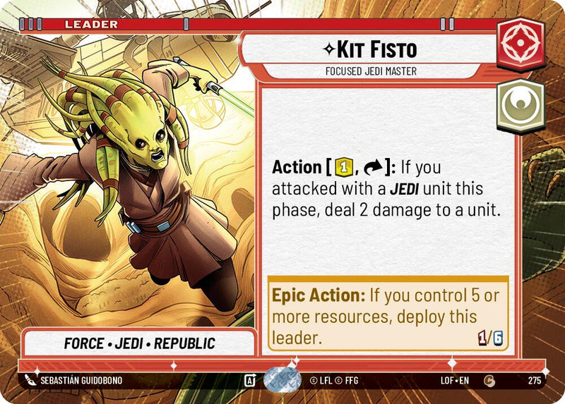 Kit Fisto - Focused Jedi Master (Hyperspace) [LOF - 275]