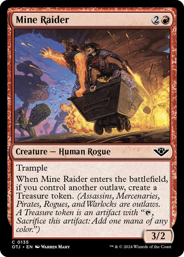 Mine Raider [Outlaws of Thunder Junction] | The Clever Kobold