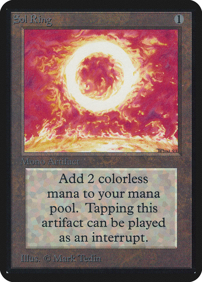 Sol Ring [Alpha Edition] | The Clever Kobold