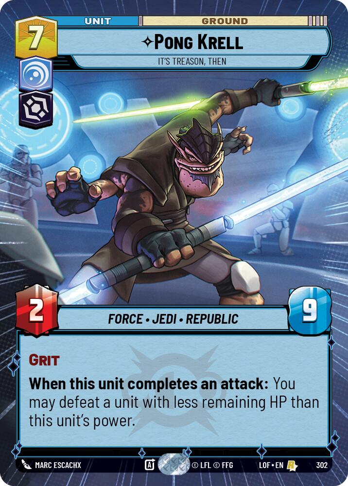 Pong Krell - It's Treason, Then (Hyperspace) [LOF - 302]