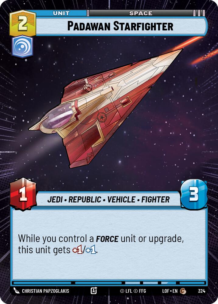 Padawan Starfighter (Hyperspace) [LOF - 324]