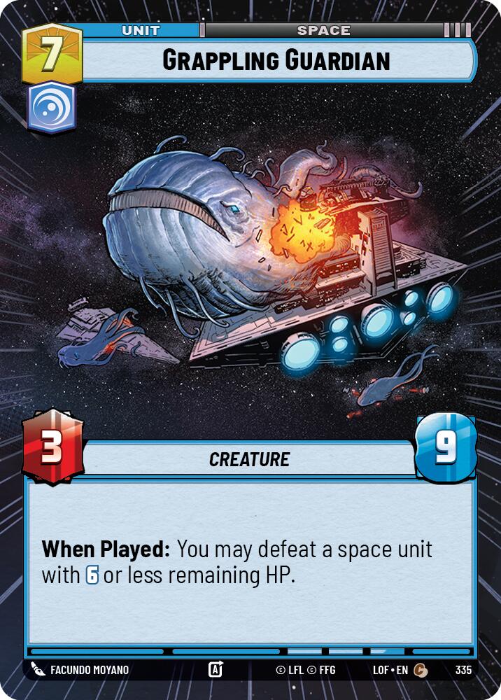 Grappling Guardian (Hyperspace) [LOF - 335]