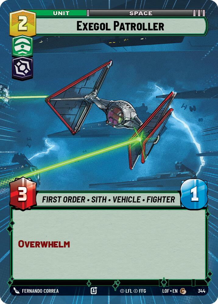 Exegol Patroller (Hyperspace) [LOF - 344]