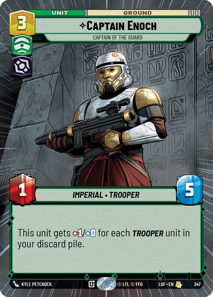 Captain Enoch - Captain of the Guard (Hyperspace) [LOF - 347]