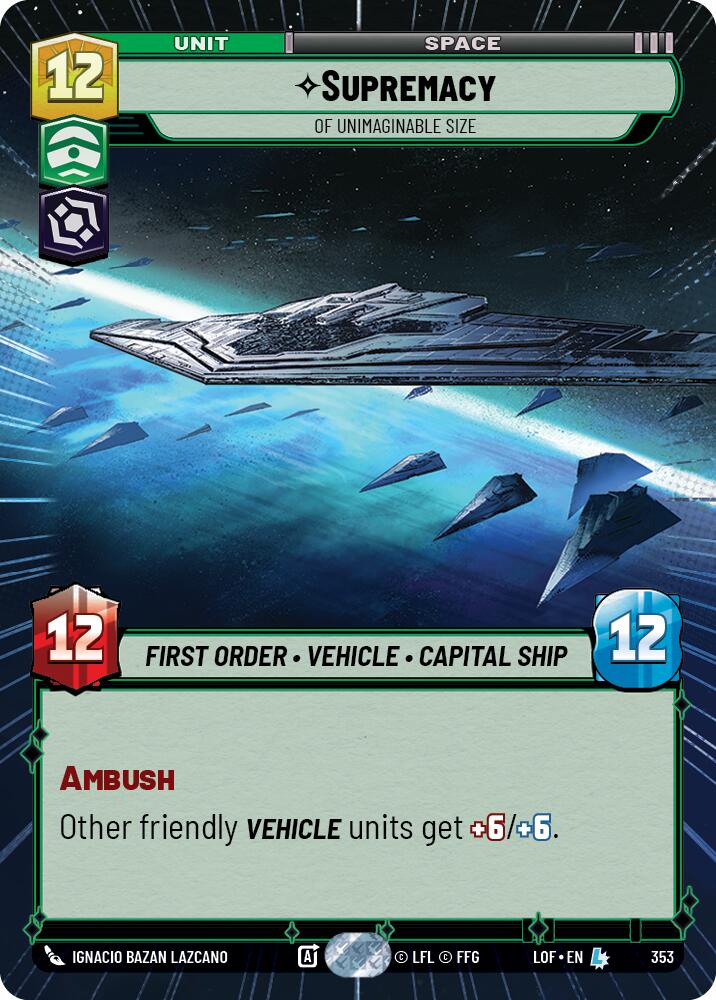 Supremacy - Of Unimaginable Size (Hyperspace) [LOF - 353]