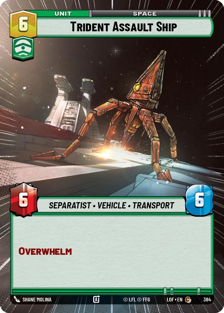 Trident Assault Ship (Hyperspace) [LOF - 384]