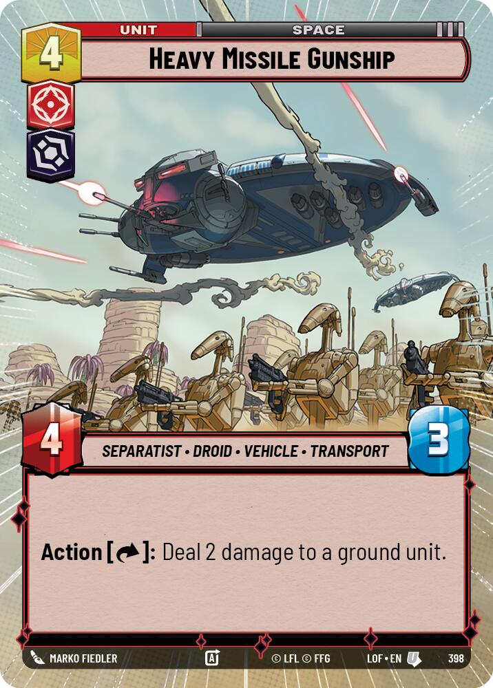 Heavy Missile Gunship (Hyperspace) [LOF - 398]