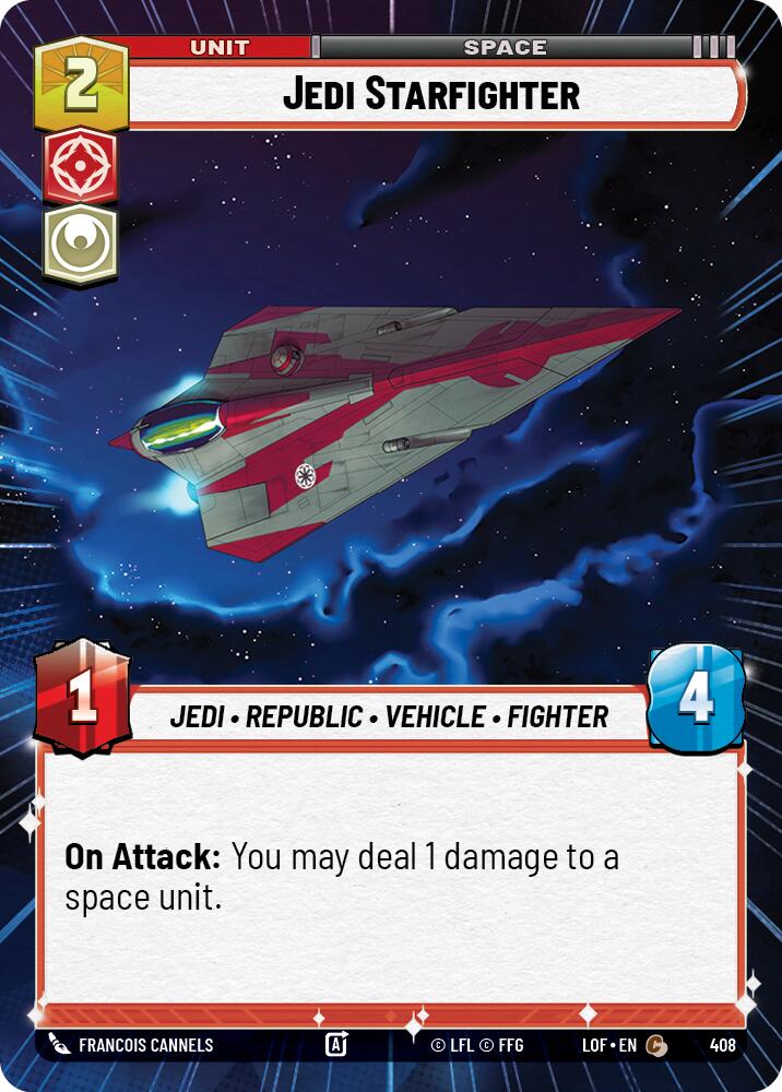 Jedi Starfighter (Hyperspace) [LOF - 408]