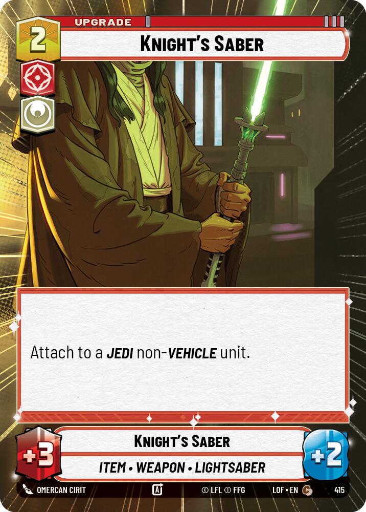 Knight's Saber (Hyperspace) [LOF - 415]