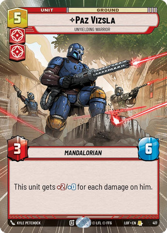 Paz Vizsla - Unyielding Warrior (Hyperspace)