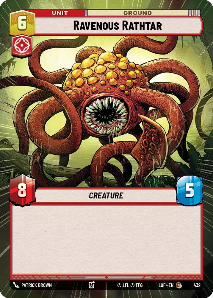 Ravenous Rathtar (Hyperspace) [LOF - 432]