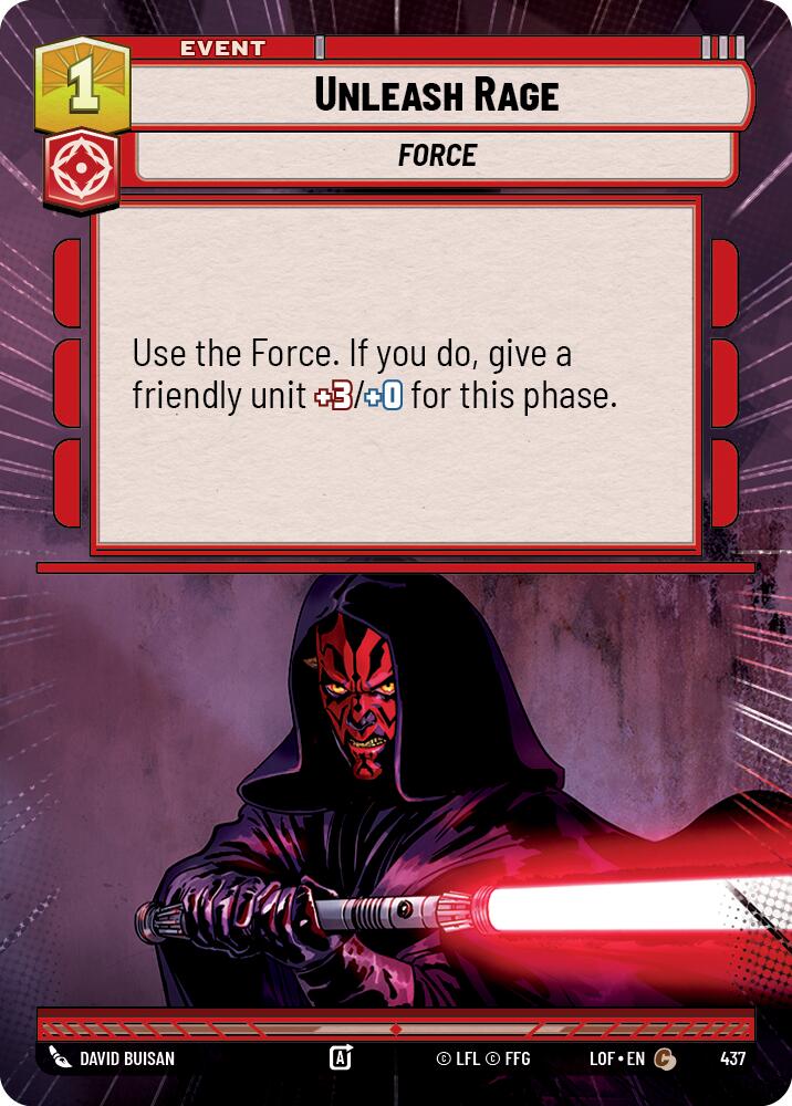 Unleash Rage (Hyperspace) [LOF - 437]