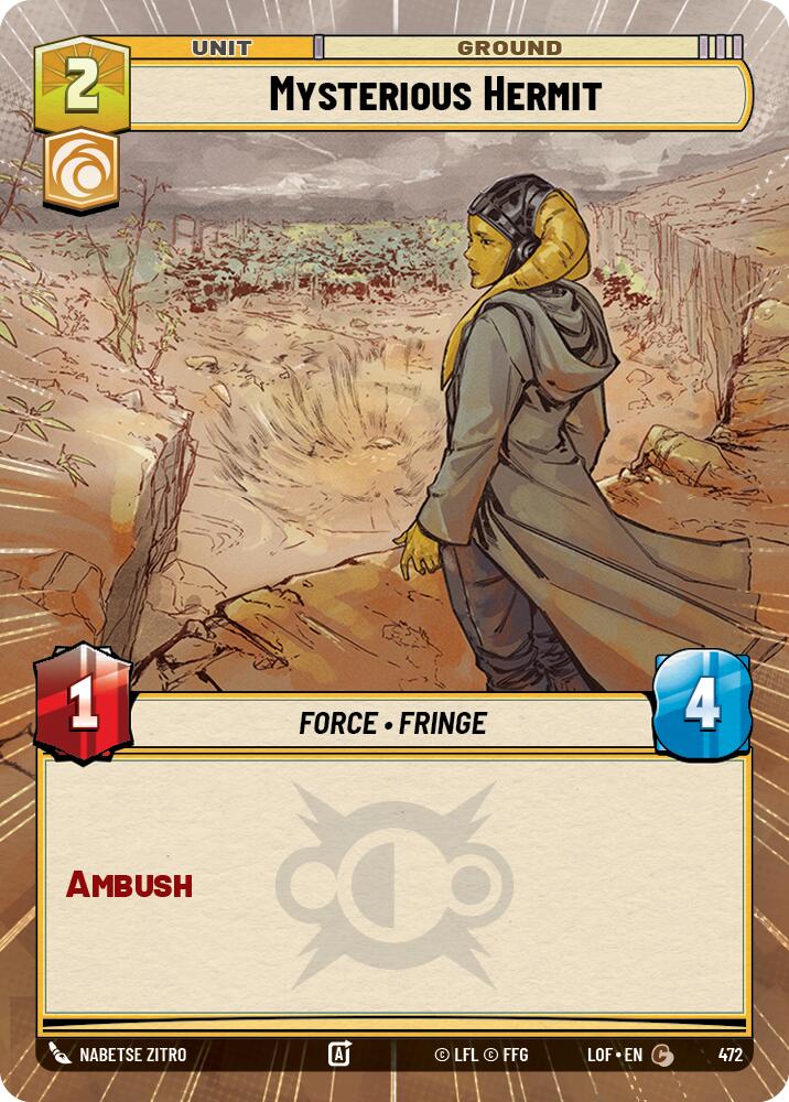 Mysterious Hermit (Hyperspace) [LOF - 472]