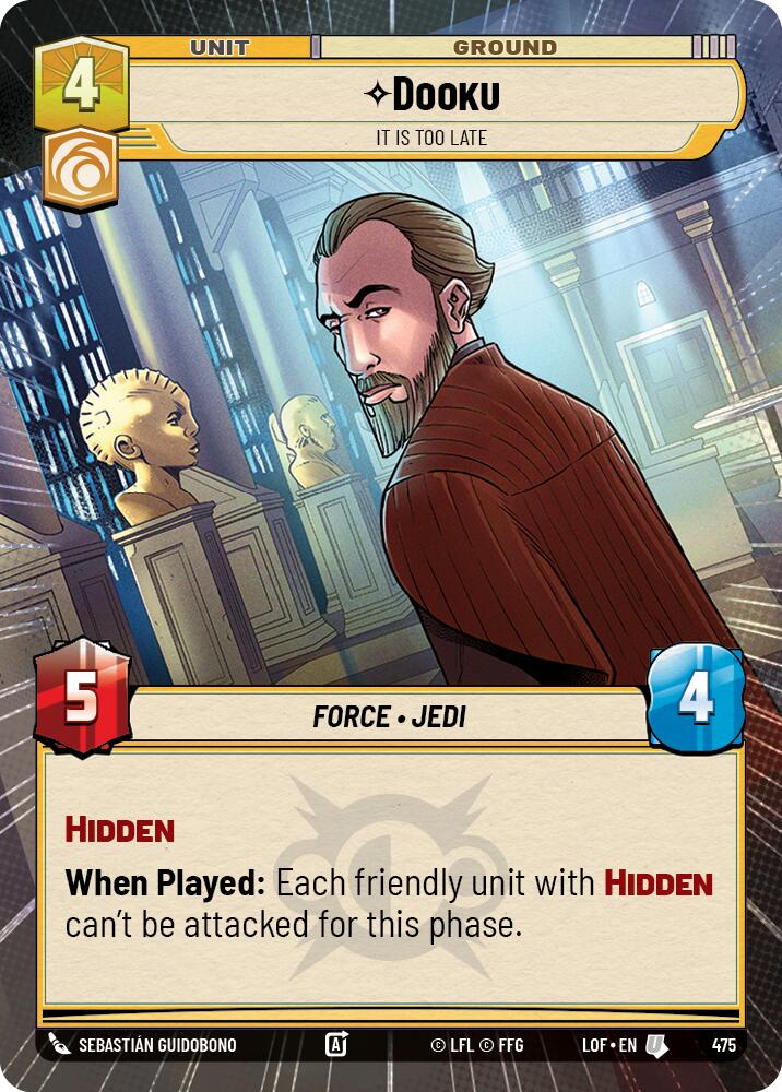Dooku - It Is Too Late (Hyperspace) [LOF - 475]